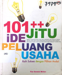 Image of 101++ Ide Jitu Peluang Usaha: Raih sukses dengan Pilihan Anda !