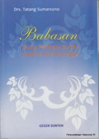 Image of Babasan Jeung Paribasa Sunda Larapna Dina Omongan