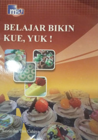 Image of BELAJAR BIKIN KUE, YUK!