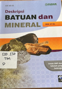 Image of Deskripsi Batuan dan Mineral