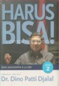Image of HARUS BISA! SENI MEMIMPIN A LA SBY JILID 2