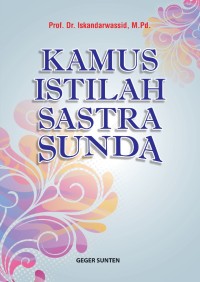 Image of Kamus Istilah Sastra (Sunda )