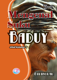 Image of Mengenal Suku BADUY Jilid/Volume 1