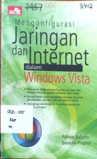 Image of Mengonfigurasi Jaringan dan Internet dalam Window Vista