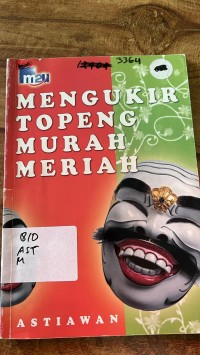 Image of Mengukir Topeng Murah Meriah