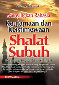 Image of Menyingkap Rahasia Keutamaan dan Keistimewaan Shalat Subuh