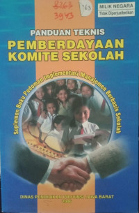 Image of PANDUAN TEKNIS PEMBERDAYAAN KOMITE SEKOLAH