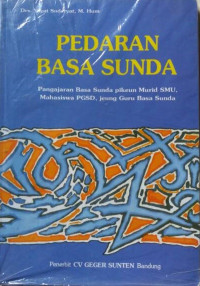 Image of PEDARAN BASA SUNDA