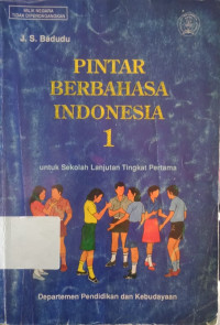 Image of PINTAR BERBAHASA INDONESIA 1