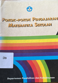Image of Pokok-pokok Pengajaran Matematika Sekolah