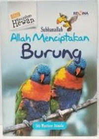Image of Subhanallah Allah Menciptakan Burung